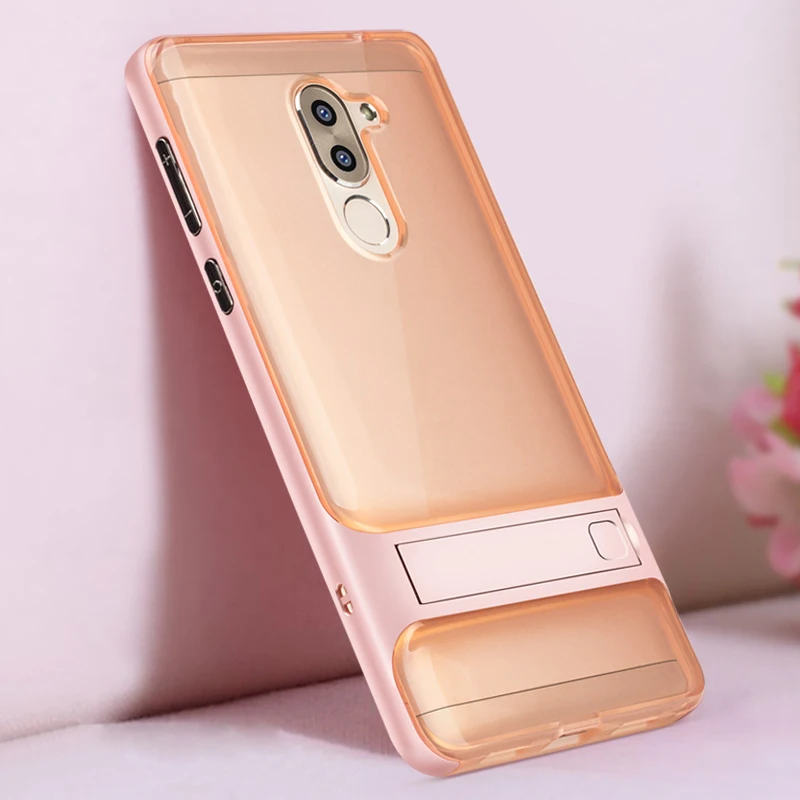 Задняя крышка для Huawei Honor 6X силиконовый термополиуретановый чехол PC 360 3D стенд телефонные футляры Honor6X GR5 Коврики 9 Lite Коврики 9 Коврики 9 Lite