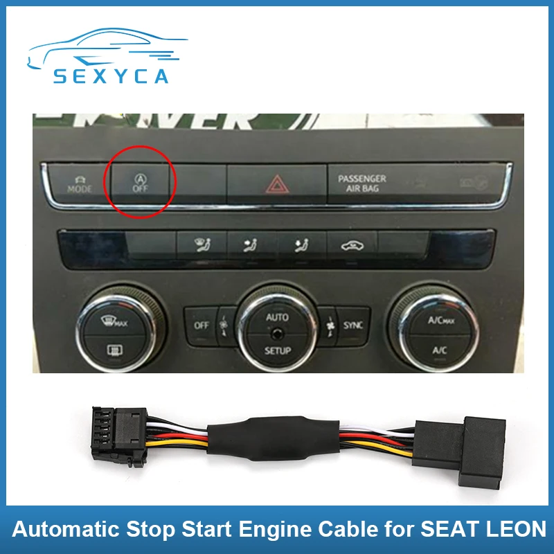 Car Automatic Stop Start Engine System Off Device Control Sensor For SEAT ATE LEON 6pins/SEAT LEON ATE 10pins - - Racext 27