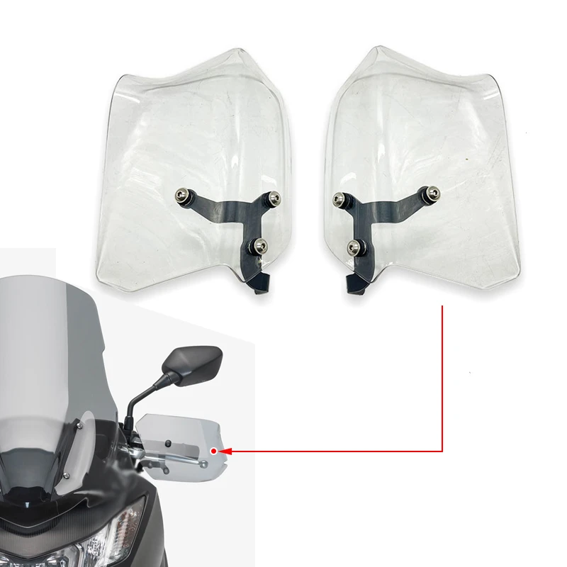 Black Smoke Motorcycle Handguards hand guards Protection for Honda Forza  NSS 125 300 350 2015 2016 2017 2018 2019 2020 2021|Covers \u0026 Ornamental  Mouldings| - AliExpress