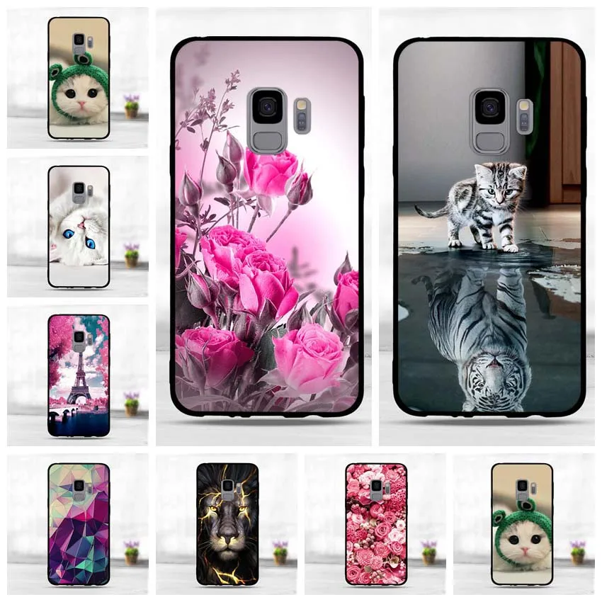 Чехол Funda для samsung Galaxy S9, чехол S9 Plus, чехол для samsung Galaxy Note 9, черный чехол из ТПУ для samsung Galaxy S9 Plus