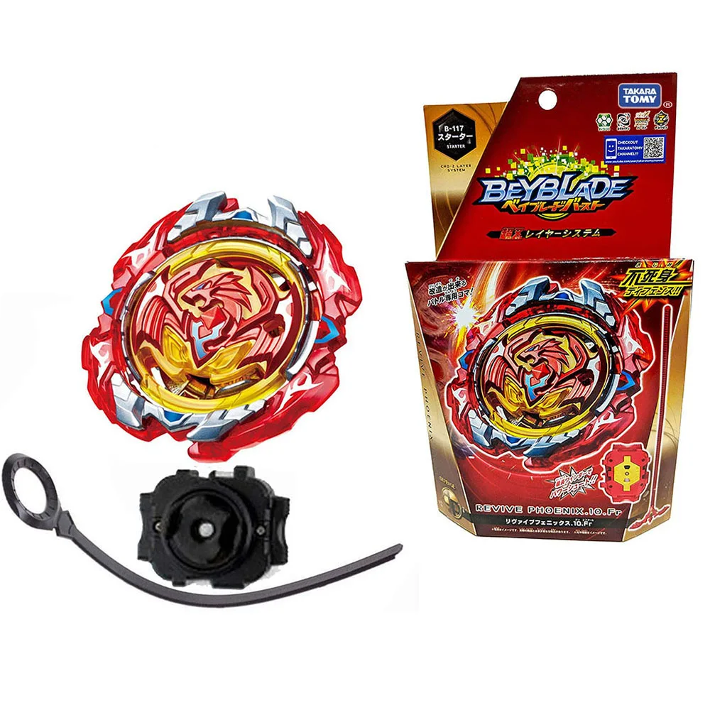 

Original TAKARA TOMY Beyblade Burst Fusion GT Gyro Toys Attack Spinning Tops Pack with Launcher Bey Blade Kids Gifts B-117