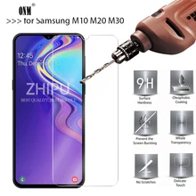 2 шт закаленное стекло для samsung Galaxy M10 M20 M30 M40 защитное стекло 2.5D 9H закаленное стекло для samsung M10s M30s пленка