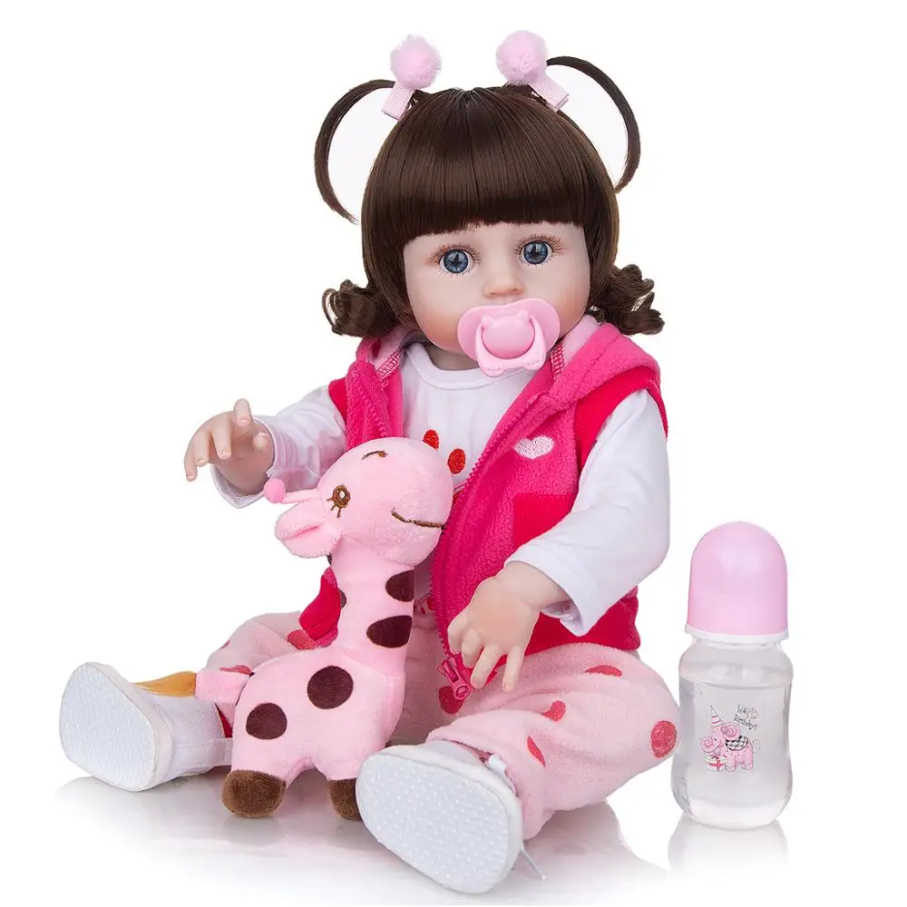 KEIUMI Bebê Reborn Realista Dormindo Barato Menina de Verdade Real Corpo de  Pano Tecido Membros Silicone Girafinha Maternidade Infantil Black Friday  Dia das Crianças Natal Linda Fofa Promoção - AliExpress