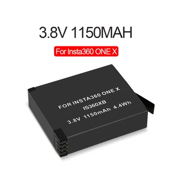 

Amityke Digital Camera Battery for Insta360 One X Action Camera Battery 3.8V 1150MAH for IS360XB Rechargeable