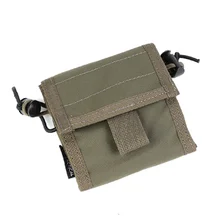 Folding Recycling Bag Medium Size Tactical Sundry Bag MOLLE Outdoor Waist Tool Storage Bag