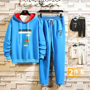 

mens casual tracksuits M-3XL 2020 spring new style spring fashion casual hooded T51