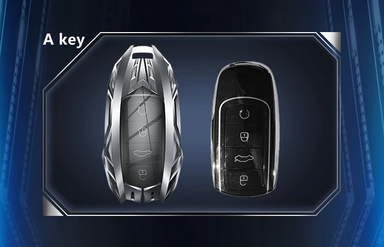 Portachiavi per auto custodia per Chery Tiggo 8 Arrizo 5 PRO GX 5x EQ7 Chery Tiggo 7Pro 2020 2021 accessori portachiavi intelligenti - H91f293262dd945468b80e6193e11e552A