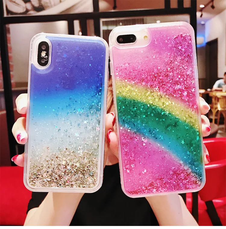 

Glitter Phone Case For iphone Max X XR XS MAX Liquid Quicksand Cover For iphone 5 5S SE 6S 6 7 8 Plus Bling Sequins Coque Funda Liquid Quicksand Case for iPhone 5S 6S 6 7 8 Plus Cover Bling Sequins #25