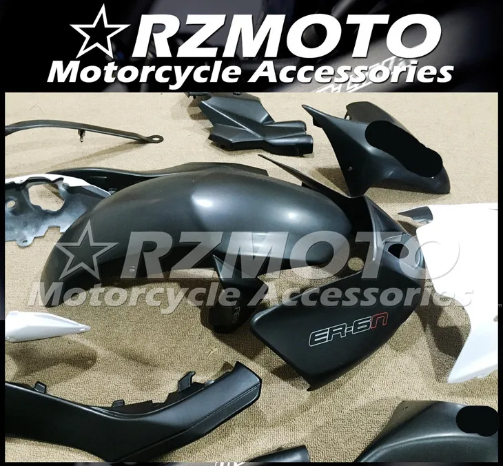 ABS мотоцикл обтекатель комплект для KAWASAKI ER-6N 2012- год кузов литьевая форма Магазин №