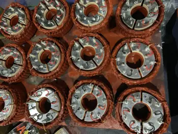 

Stator for KD224 series brushless alternator with 4cm thickness