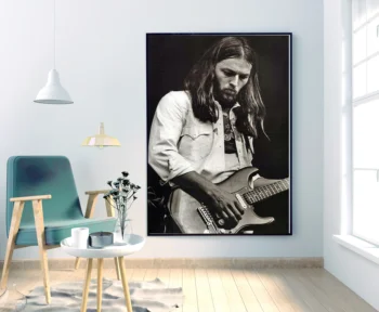

David Gilmour music star silk poster Wall Decor No frame
