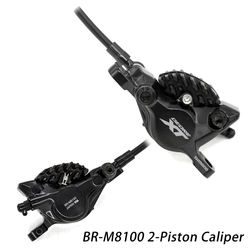 SHIMANO DEORE XT BR M8100 Hydraulic Disc Brake Set Front&Rear