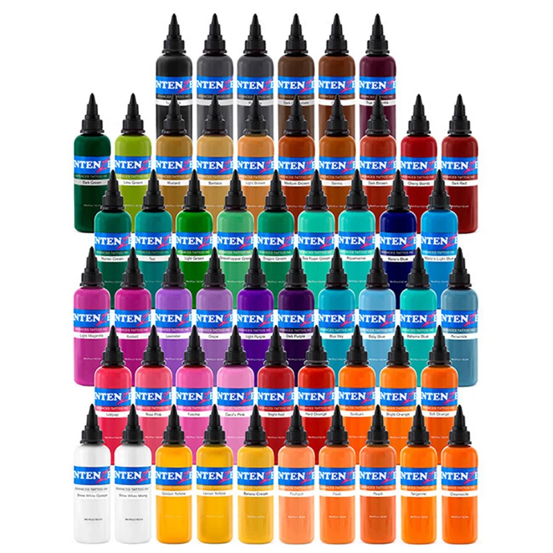 

High Quality Tattoo Ink set Tattoo pigment 14 Color Set 1 oz /30ml/bottle Tattoo Paint Kit for 3D Makeup Beauty Skin Body Art