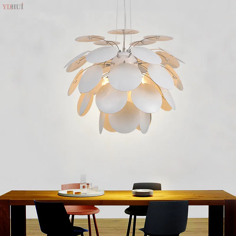 

Creative personality pine cone chandelier creative bedroom dining room chiba aluminum chandelier bar dining room color chandelie