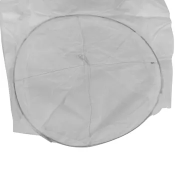 

50pcs Delicate Oval Shape Flane-resistant Fire Sky Chinese Lanterns Kit White TB Sale