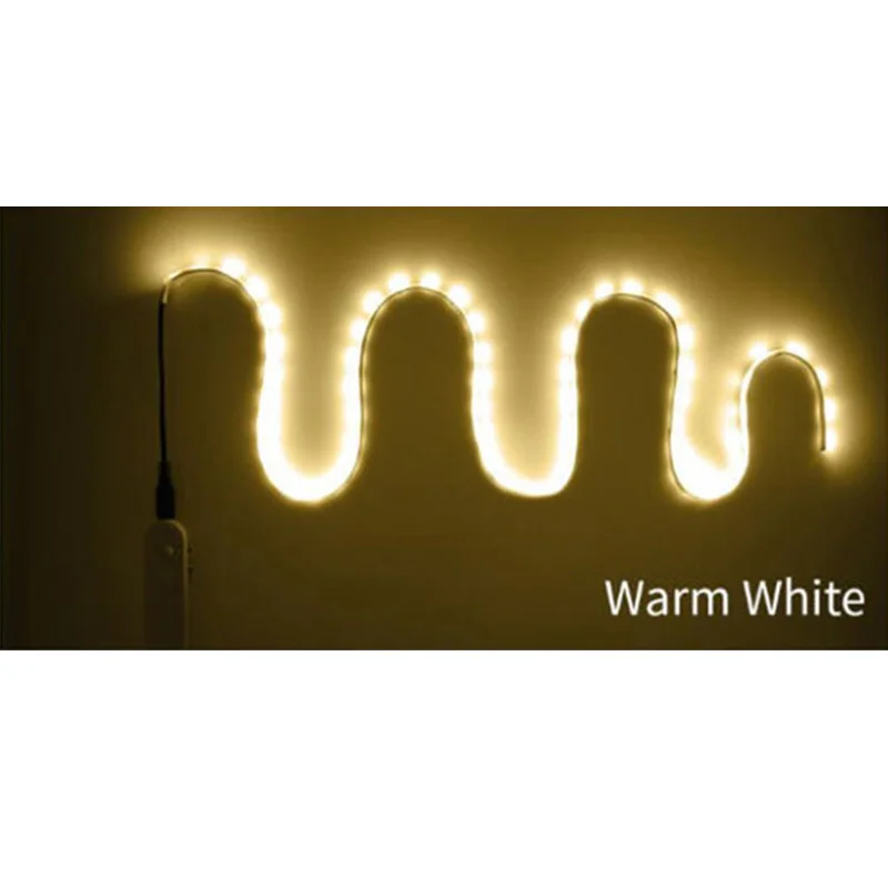 

Promotion! PIR Motion Sensor Led Light Strip Bulb Cabinet Kitchen Closet Lamp DC5V 1 Meter