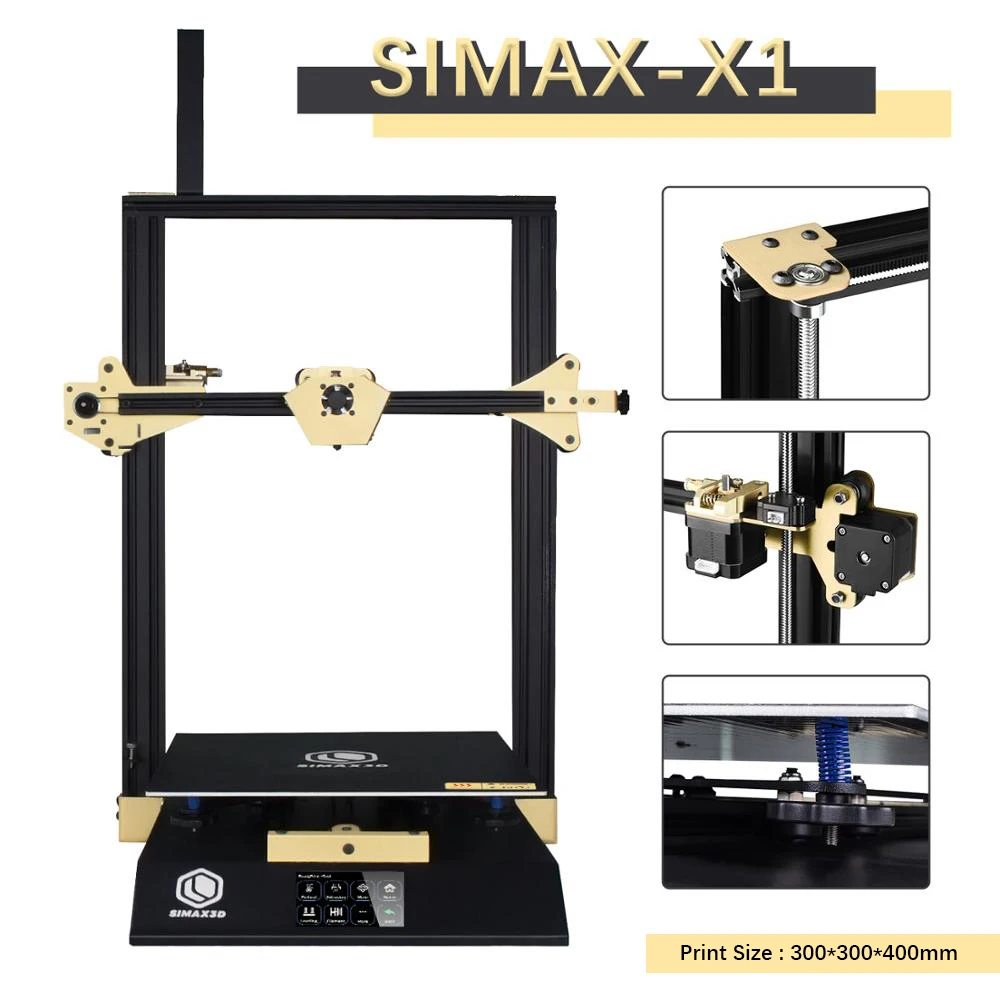 SIMAX3D X1 DIY 3d принтер промышленный ранг предварительно собранный большой размер