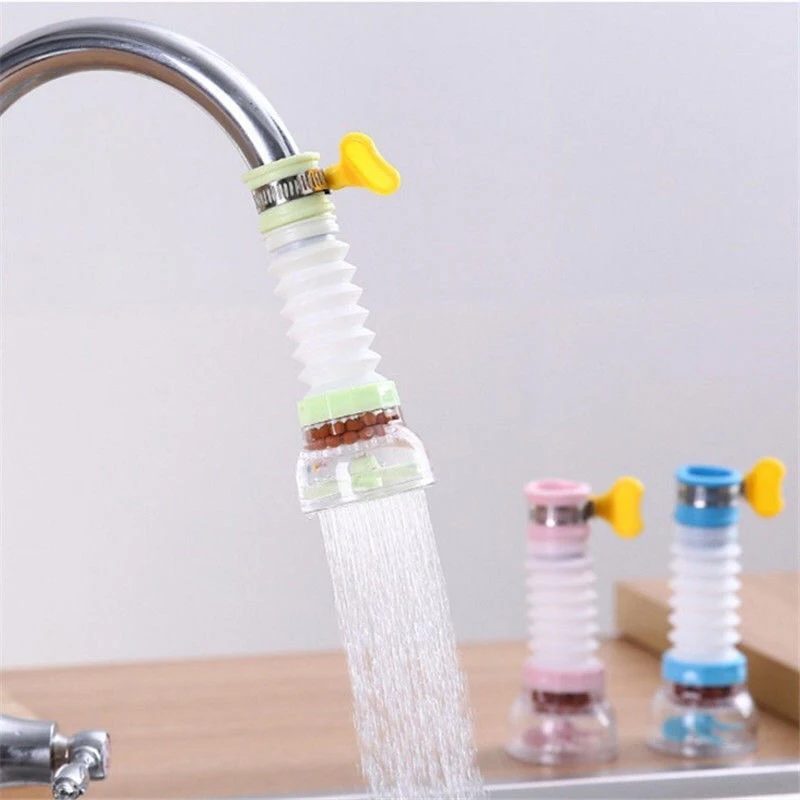 Extensor de grifo de cocina, accesorio ajustable de 360 grados, ahorro de agua, a prueba de salpicaduras, extensión del grifo de agua
