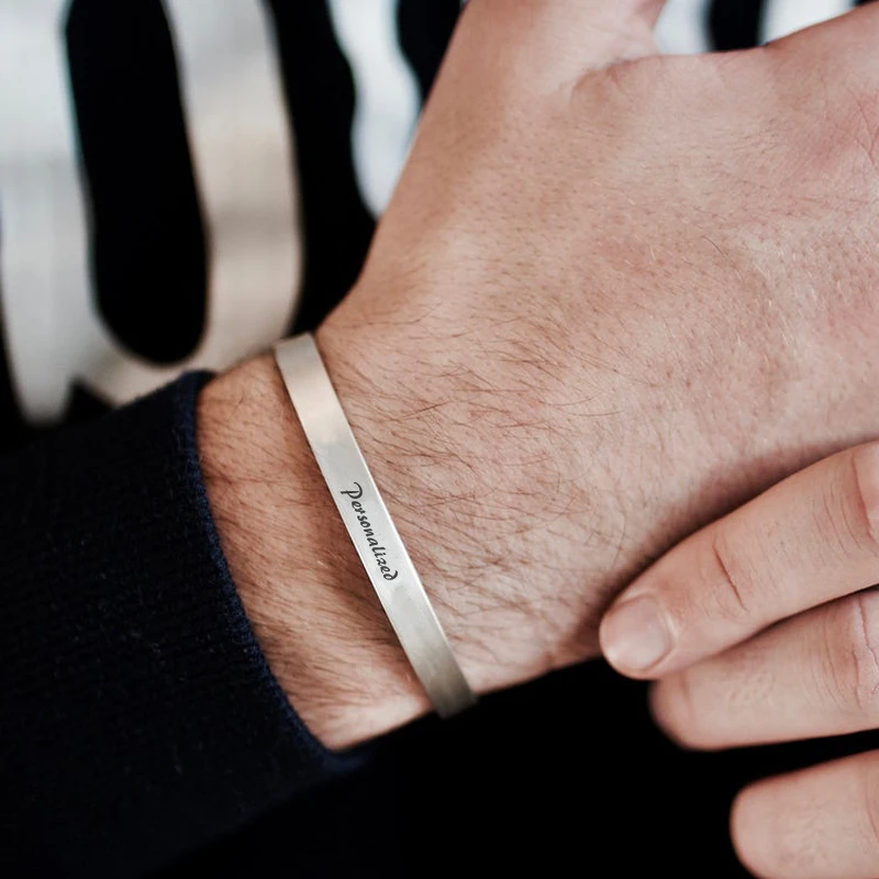 B8 - Bracciali in acciaio inox, con cristalli elastici - Incisione Gioielli