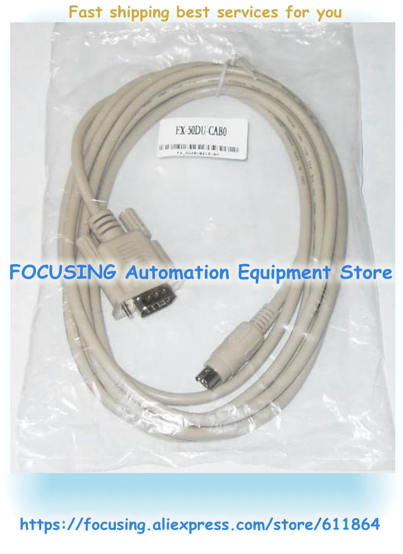 Fx 50du Cab0 Fx 50du Cab0 3m Fx50ducab0 タッチスクリーンプログラミングケーブル使用 Fx0 Fx2n Fx1n F940 Plc Got F940 Got F900 Hmi 新 Computer Cables Connectors Aliexpress
