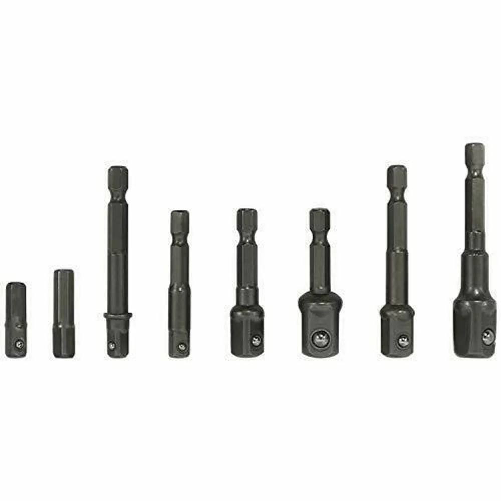 Electric Screwdriver Power Socket Drill Bit Adapter Impact Hex Shank Handle for Bosch rig driver kits