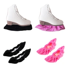 2 пар/лот ледяная фигурка скейт защита для лопастей для хоккейных коньков черный и розовый