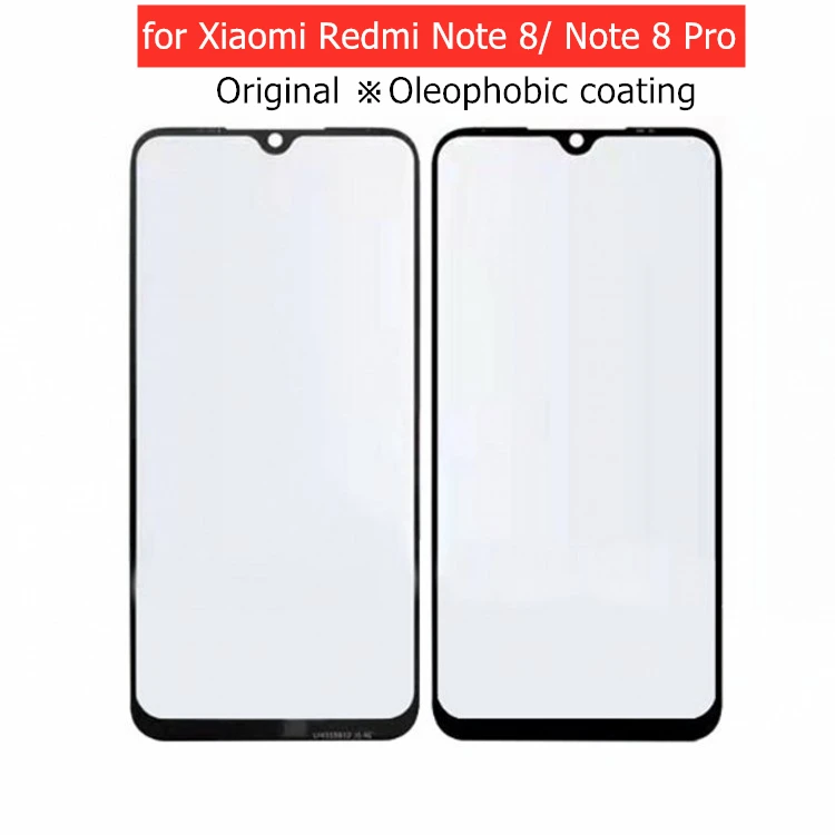 Сенсорное стекло для Xiaomi Redmi Note 8/ 8 Pro сенсорная панель переднее внешнее запасные