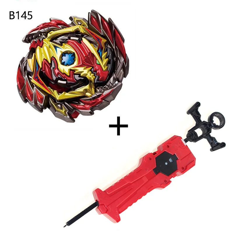 Топовые пусковые установки Beyblades Burst B-142 игрушки Арена распродажа Bey Blade Achilles Bayblade Bable Fafnir Phoenix Blayblade Bay Blade - Цвет: B145 with launcher