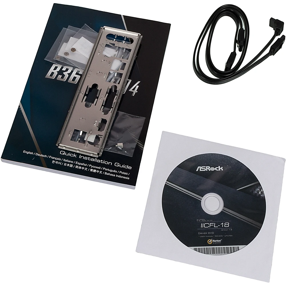 Материнская плата Asrock B365 PRO4 Soc-1151v2 Intel B365 4xDDR4 ATX AC`97 8ch(7.1) GbLAN+VGA+DVI+HDM