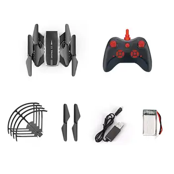 

1 Set Folding Drone 4K Wide-Angle Aerial Photography Wifi Without Camera Fixed Height Version Rc Drone Hd