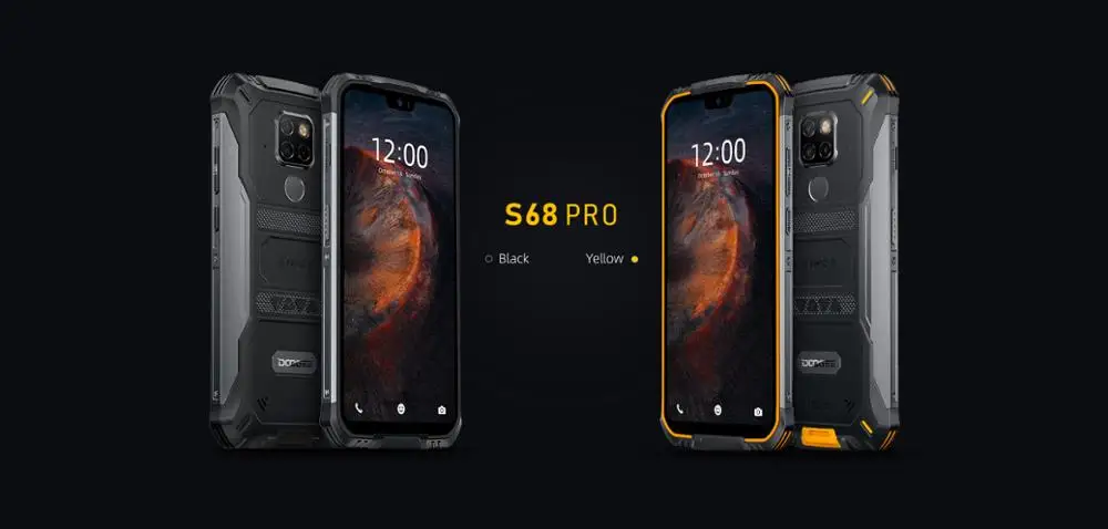 DOOGEE S68 Pro 6 ГБ+ 128 ГБ Android 9,0 5,84 дюймовый мобильный телефон Helio P70 с двумя sim-картами, разблокированный LTE OTG 4G смартфон