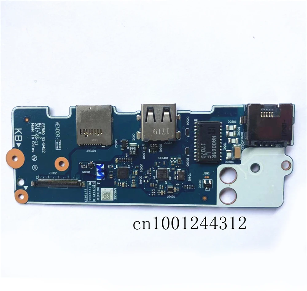 Для lenovo Thinkpad E580 мощность боты USB WLAN IO Плата NS-B422