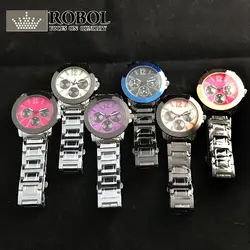 RLLEN высококачественные оригинальные 1:1 модные трендовые мужские и женские Роскошные Кварцевые часы с оригинальным логотипом Бесплатная