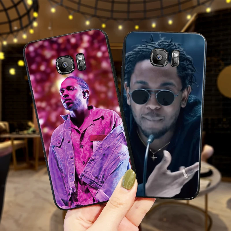 Mobile Phone Cases for Samsung M10 M20 M30 S6 S7 Edge S10 S9 S8 PLUS Soft Silicone Cover Kendrick Lamar | Мобильные телефоны и