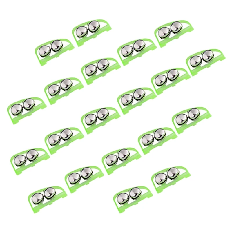 Fishing Bells 50Pcs Arched Slightly Luminous At Dark Fish Bite Alarm Indicator | Спорт и развлечения