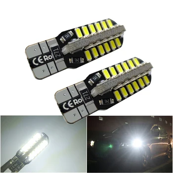 

2x W5W T10 LED Canbus Bulb 194 Led Light Car Interior Dome Light Trunk Lamp Parking Lights For BMW Audi Mercedes