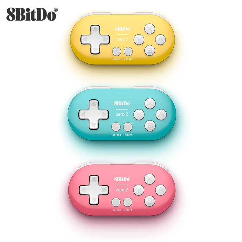 8bitdo Zero 2 Bluetooth Gamepad For Nintend Switch Windows Android Macos For Raspberry Pi 2b 3b 3b 4b Zero W Zero Wh Gamepads Aliexpress