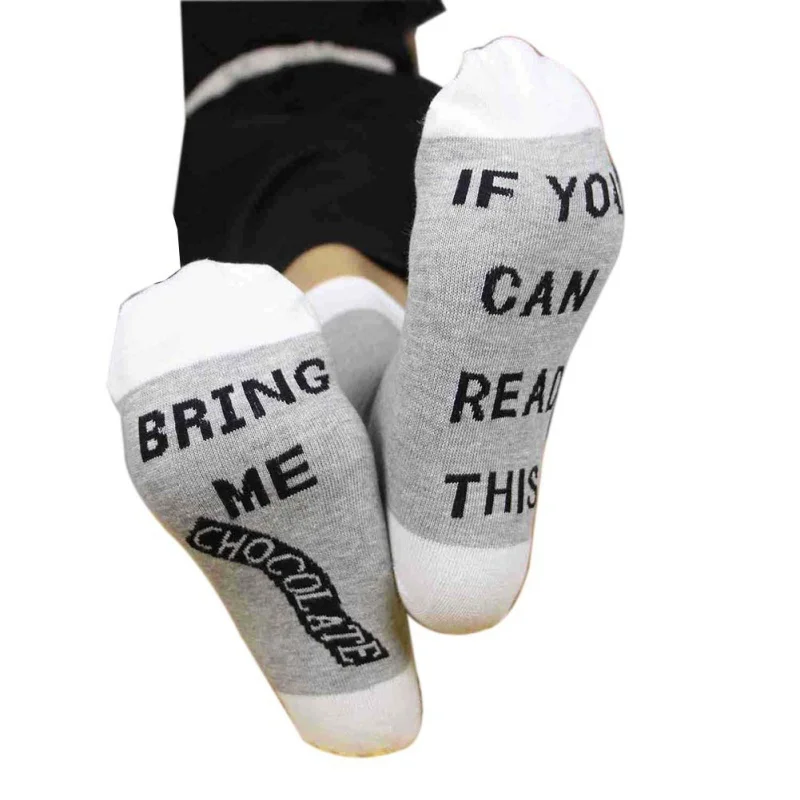 Spring Autumn Cycling socks wine socks Printed Letter IF YOU CAN READ THIS Socks autumn spring fall Sock Drop shipping