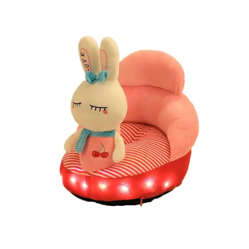 

Cartoon Children Baby Small Sofa Seat Infant Small Sofa Lazy Stool Light Singing Boy Girl Gift Chair for Kids