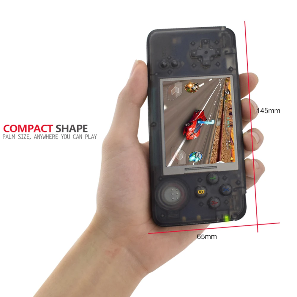 RS-97 портативная игровая консоль, встроенный 1151 различных игр, классические игры с " лагранным экраном для детей, подарок