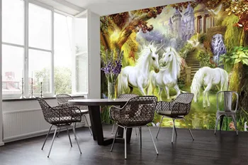 

[Self-Adhesive] 3D Pure Unicorn 5658 Wall Paper mural Wall Print Decal Wall Murals