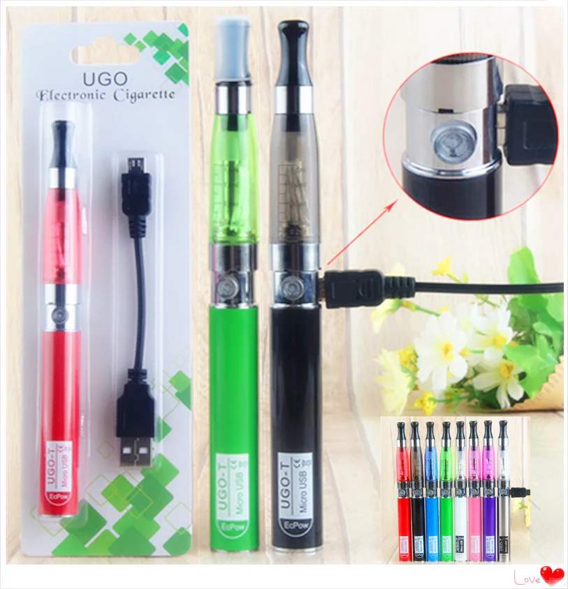 Топ UGO T кальян с аккумулятором Ce4 Vape ручка дыма волдыря комплекта электронная