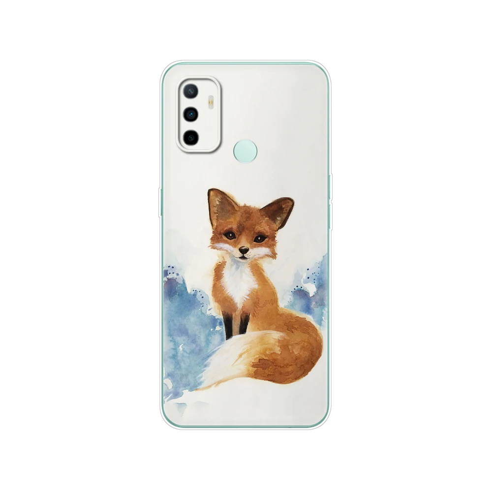 oppo phone back cover For OPPO A53 Case 2020 Silicon Soft TPU Phone Cover for OPPO A53S A32 Case Bumper OPPOA53 A 53 6.5" Fundas CPH2127 CPH2135 Etui cases for oppo cell phone Cases For OPPO