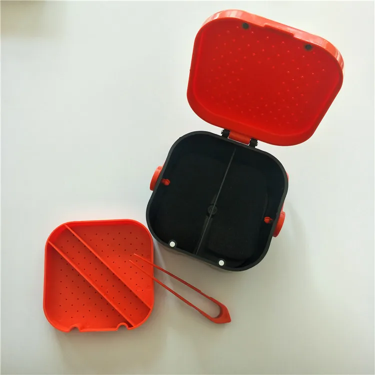 

Breathable Live Bait Box Earthworm Box Bloodworm Box Thick Multi-functional Bloodworm Fishbait Box Fishing Gear
