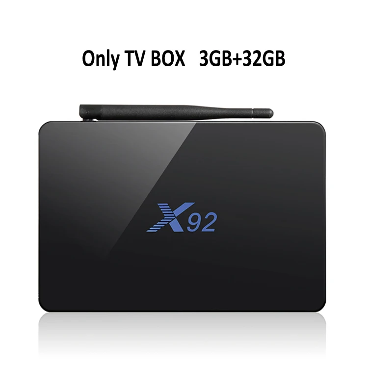 Only TV BOX 3GB 32GB ILEPO ТВ приставка X92 Android 7,1 Smart Amlogic S912 Восьмиядерный 64 бит 2G/16G 3g/16G Поддержка 2,4/5 ГГц WiFi Android приставка ТВ приставка - Цвет: Only TV BOX 3GB 32GB