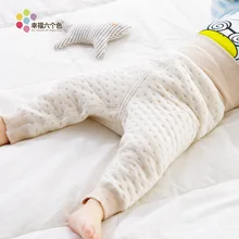 Новая стильная детская одежда из цветного хлопка; Сезон Зима; стиль; брюки с начесом и толстой хлопковой подкладкой для мальчиков; для маленьких детей; для мальчиков