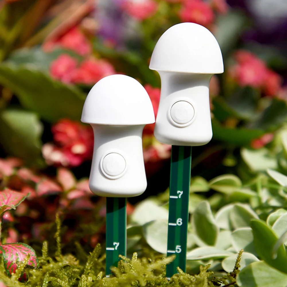 Soil Moisture Sensor Soil Tester Soil Moisture Meter Electric Plant Soil Moisture Sensor Hygrometer Garden Yard Humidity Detector Outdoor Light Watering Warning Tester Tool