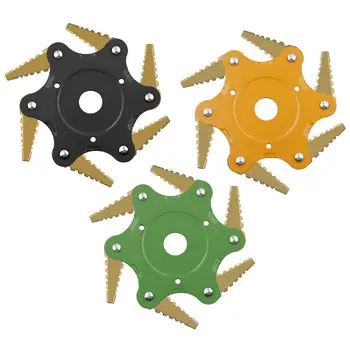

65Mn Manganese Steel Lawn Mower Blade Brush Cutter Tool Grass Trimmer Head