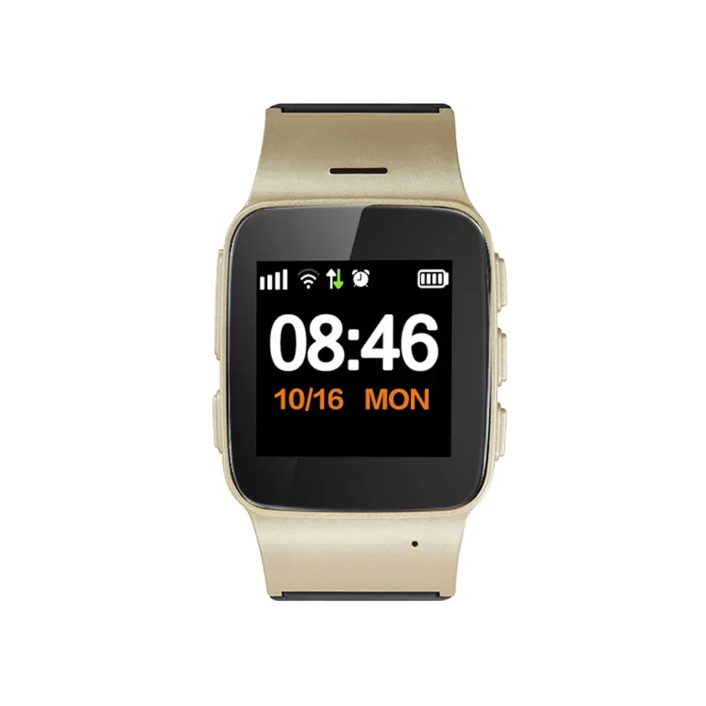 D99/D99+ Elderly GPS Wifi Tracker SOS Sports Wristwatch Safety Anti-Lost Locator Watch for IOS Android Smart Watch Band 2019