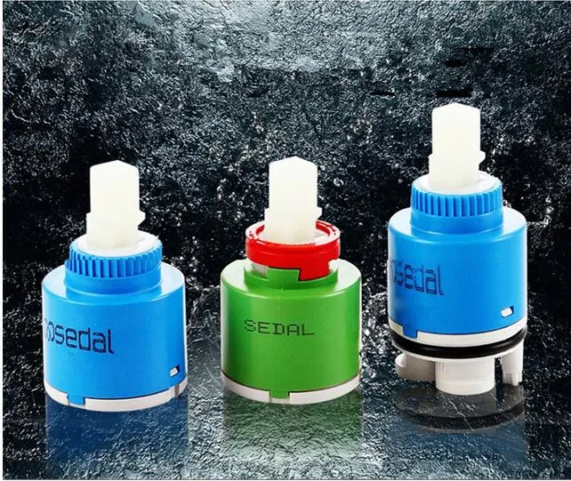 Faucet Cartridge mixer valve accessories bathroom faucet ceramic cartridge 35mm or 40mm Sedal Brand faucet cartridge
